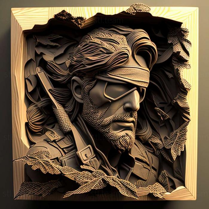3D модель Гра Metal Gear Solid 3D Snake Eater (STL)